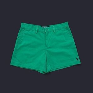 Ralph Lauren sports green chino shorts